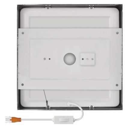 Plafonnier NEXXO LED/21W/230 3000/3500/4000K 22,5x22,5 cm chrome mat