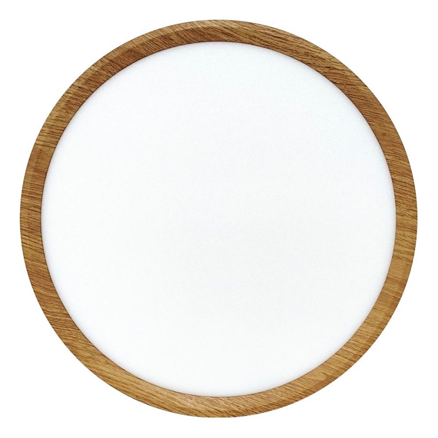 Plafonnier LED 24 W, 230 V, 3000/4000/6500 K, Ø 30 cm, beige