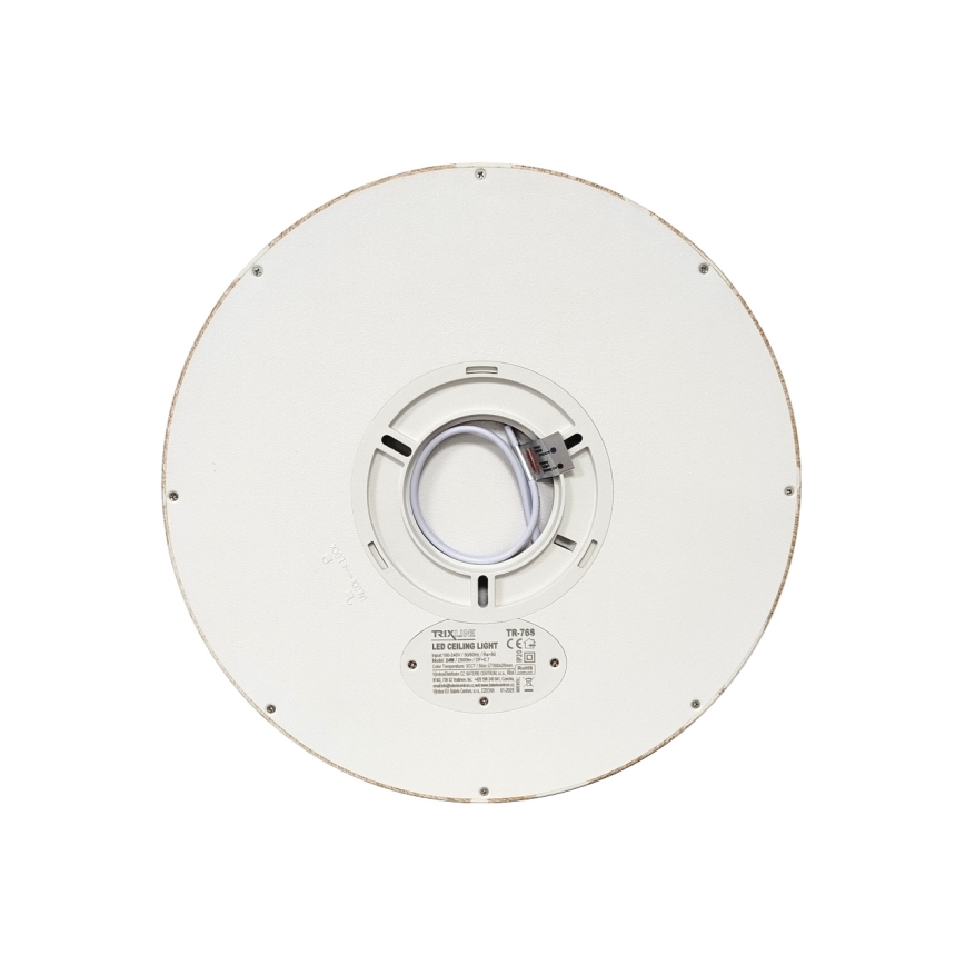 Plafonnier LED 24 W, 230 V, 3000/4000/6500 K, Ø 30 cm, beige