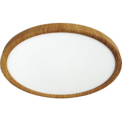 Plafonnier LED 24 W, 230 V, 3000/4000/6500 K, Ø 30 cm, beige