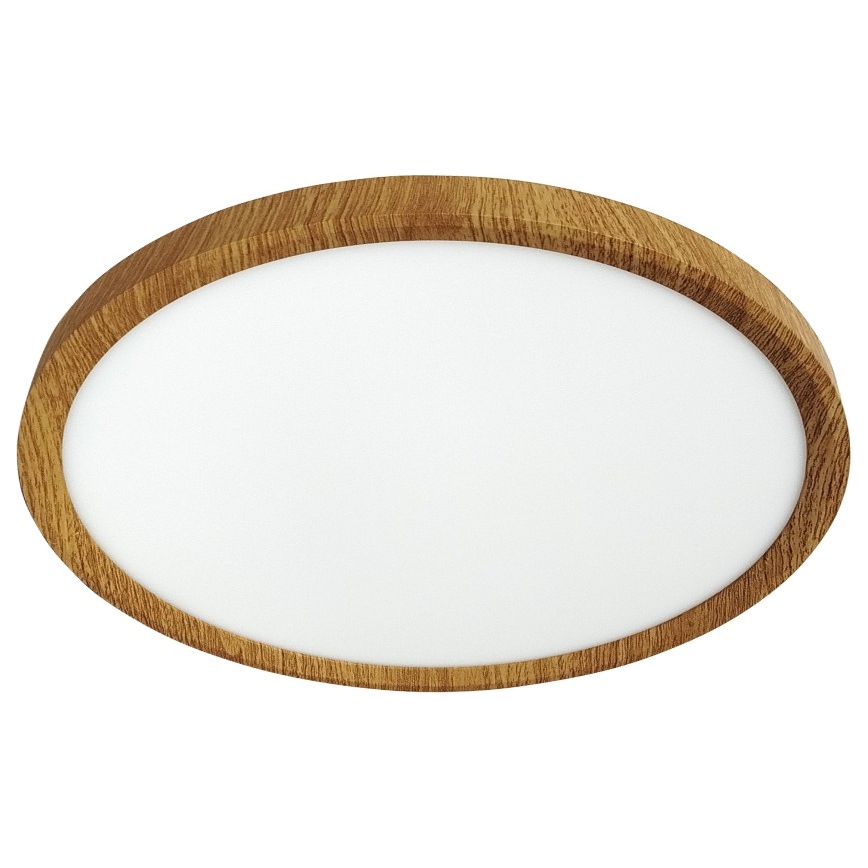 Plafonnier LED 24 W, 230 V, 3000/4000/6500 K, Ø 30 cm, beige