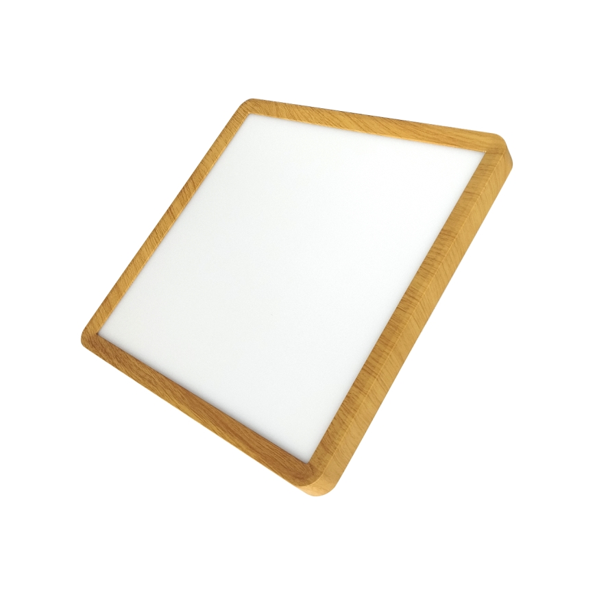Plafonnier LED/24W/230V 3000/4000/6500K 30x30 cm beige
