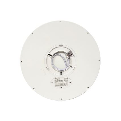 Plafonnier LED/24W/230V 3000/4000/6500K Ø 30 cm blanc