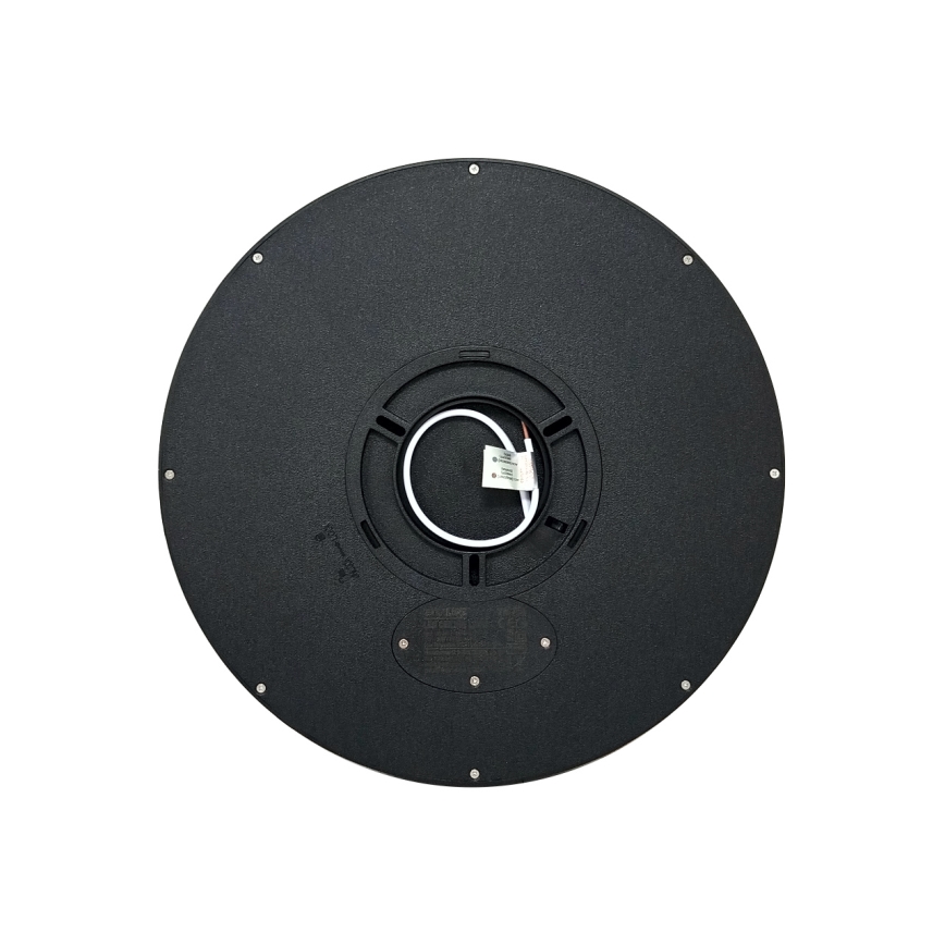 Plafonnier LED/24W/230V 3000/4000/6500K Ø 30 cm noir