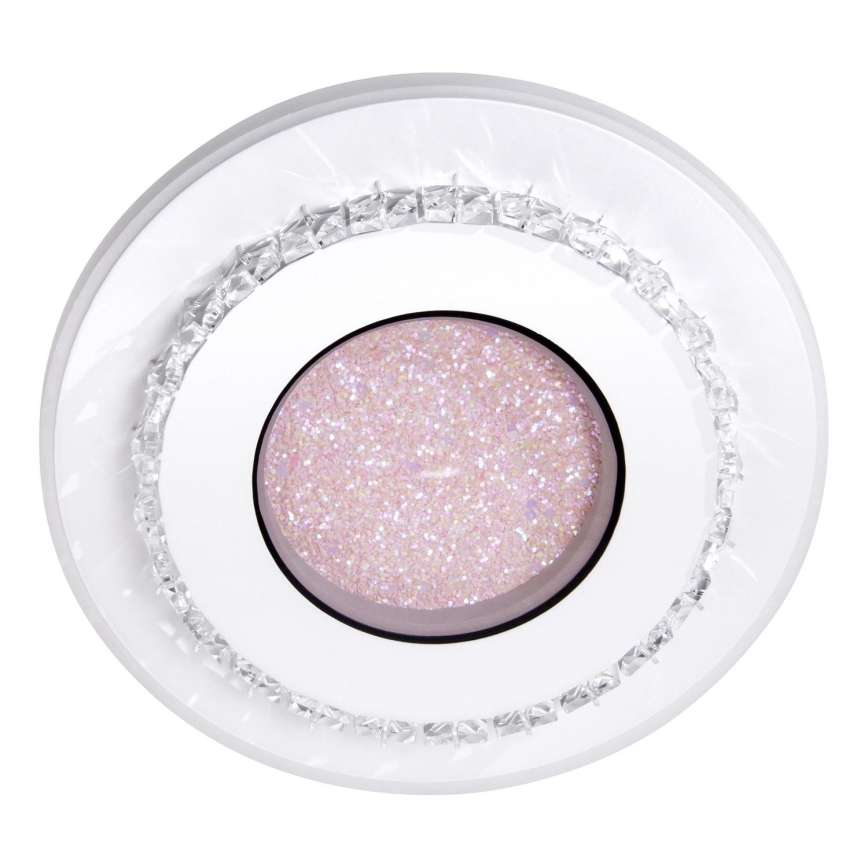 Plafonnier LED/24W/230V 3000-6000K d. 20 cm blanc/rose