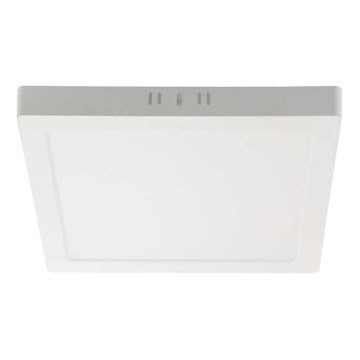 Plafonnier LED/24W/230V 3000K 28,7x28,7 cm blanc