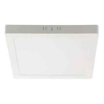 Plafonnier LED/24W/230V 4000K 28,7x28,7 cm blanc