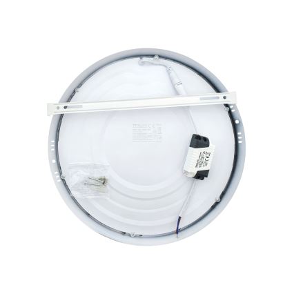 Plafonnier LED/24W/230V 4200K d. 28,5 cm blanc