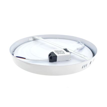 Plafonnier LED/24W/230V 4200K d. 28,5 cm blanc