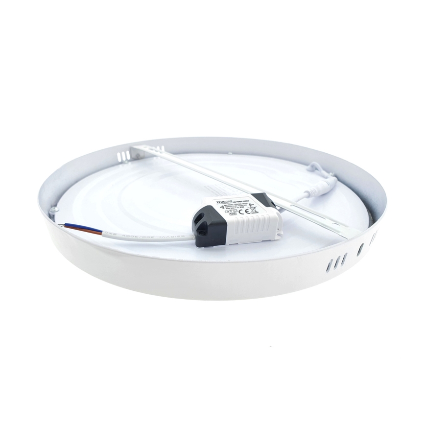 Plafonnier LED/24W/230V 4200K d. 28,5 cm blanc