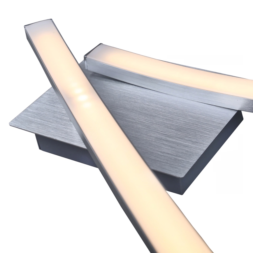 Plafonnier LED 2xLED/6W/230V 3000K chrome mat