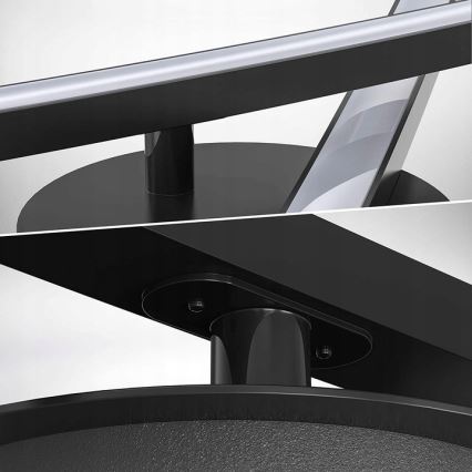 Plafonnier LED 2xLED/6W/230V 3000K noir