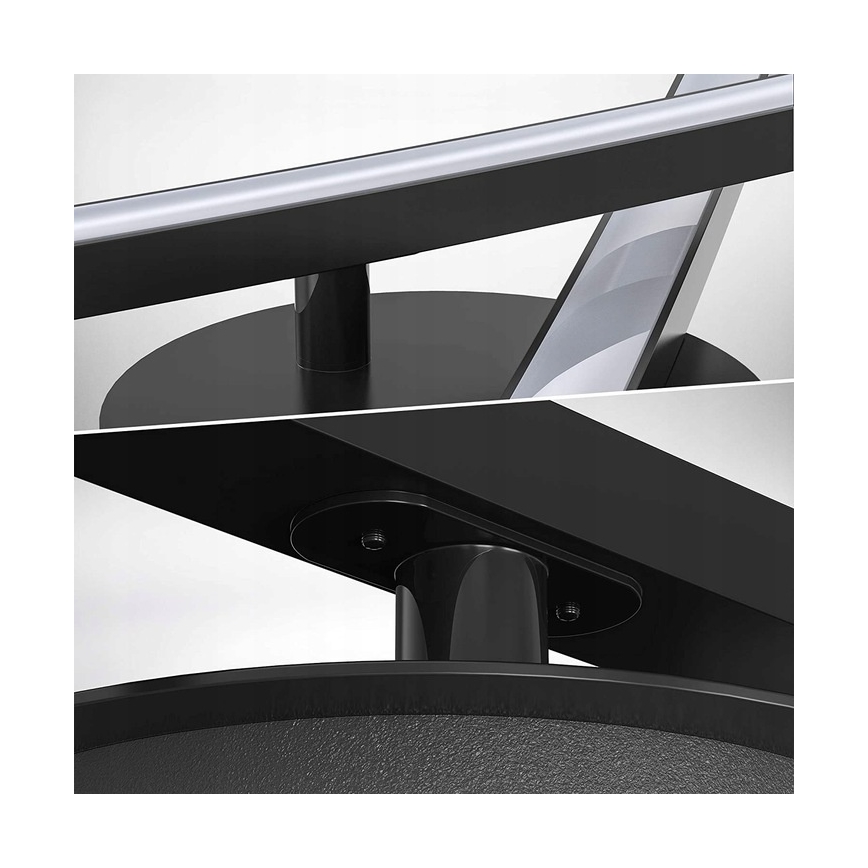 Plafonnier LED 2xLED/6W/230V 3000K noir