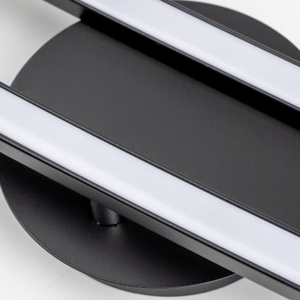 Plafonnier LED 2xLED/6W/230V noir