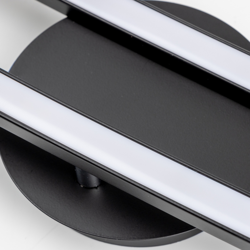 Plafonnier LED 2xLED/6W/230V noir