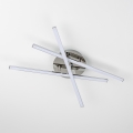 Plafonnier LED 3 x 3 W, 230 V, chrome brillant