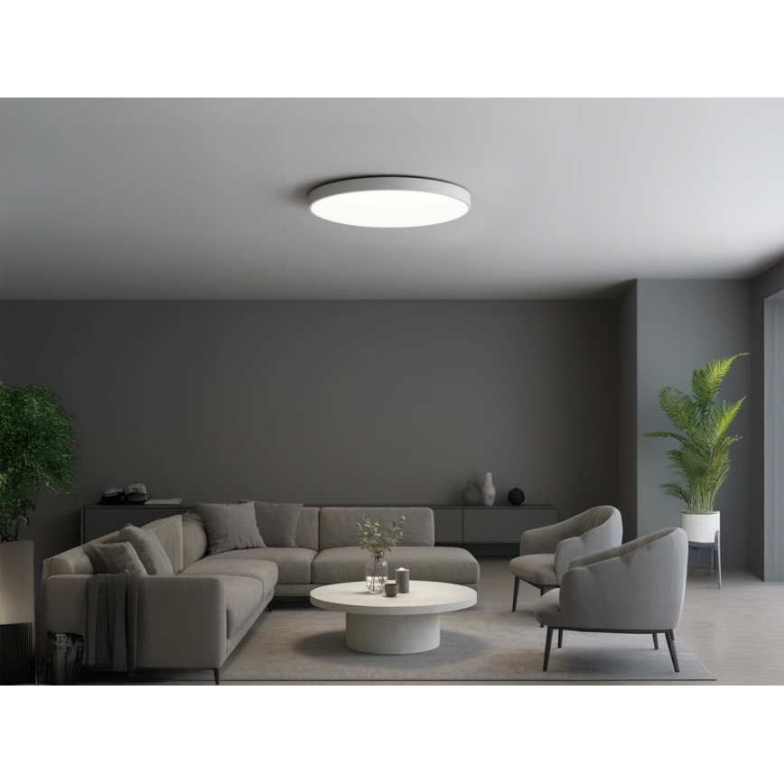 Plafonnier LED 300 W/230 V 3000/4000/6500 K Ø 120 cm blanc