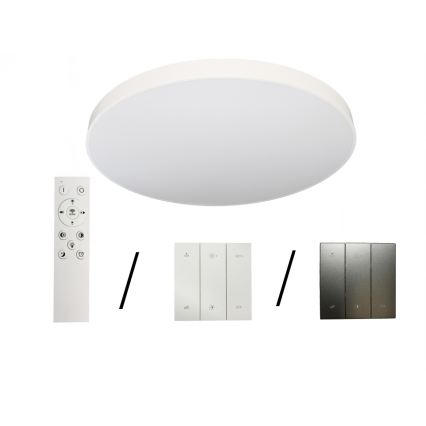 Plafonnier LED 300 W/230 V 3000/4000/6500 K Ø 120 cm blanc
