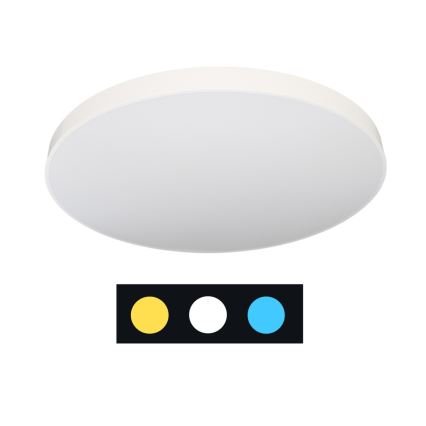 Plafonnier LED 300 W/230 V 3000/4000/6500 K Ø 120 cm blanc