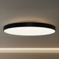 Plafonnier LED 300W/230V 3000/4000/6500K Ø 120 cm noir
