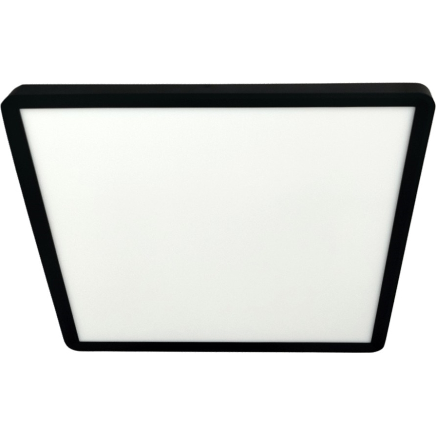 Plafonnier LED/32W/230V 3000/4000/6500K 40x40 cm noir