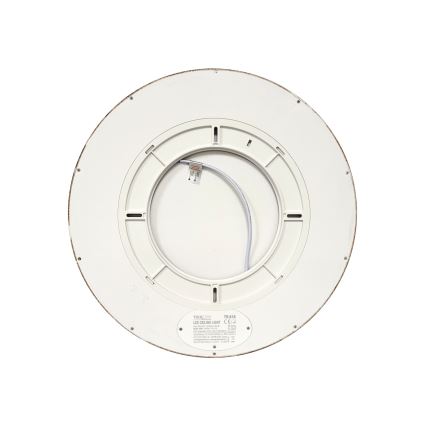 Plafonnier LED/32W/230V 3000/4000/6500K Ø 40 cm marron