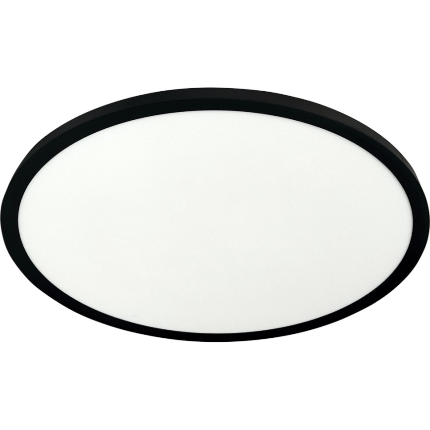 Plafonnier LED 32W/230V, 3000/4000/6500K, Ø 40 cm, noir