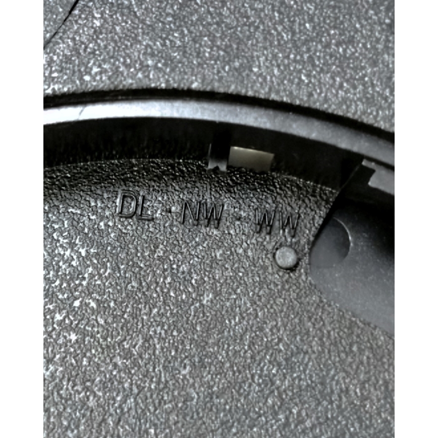 Plafonnier LED 32W/230V, 3000/4000/6500K, Ø 40 cm, noir