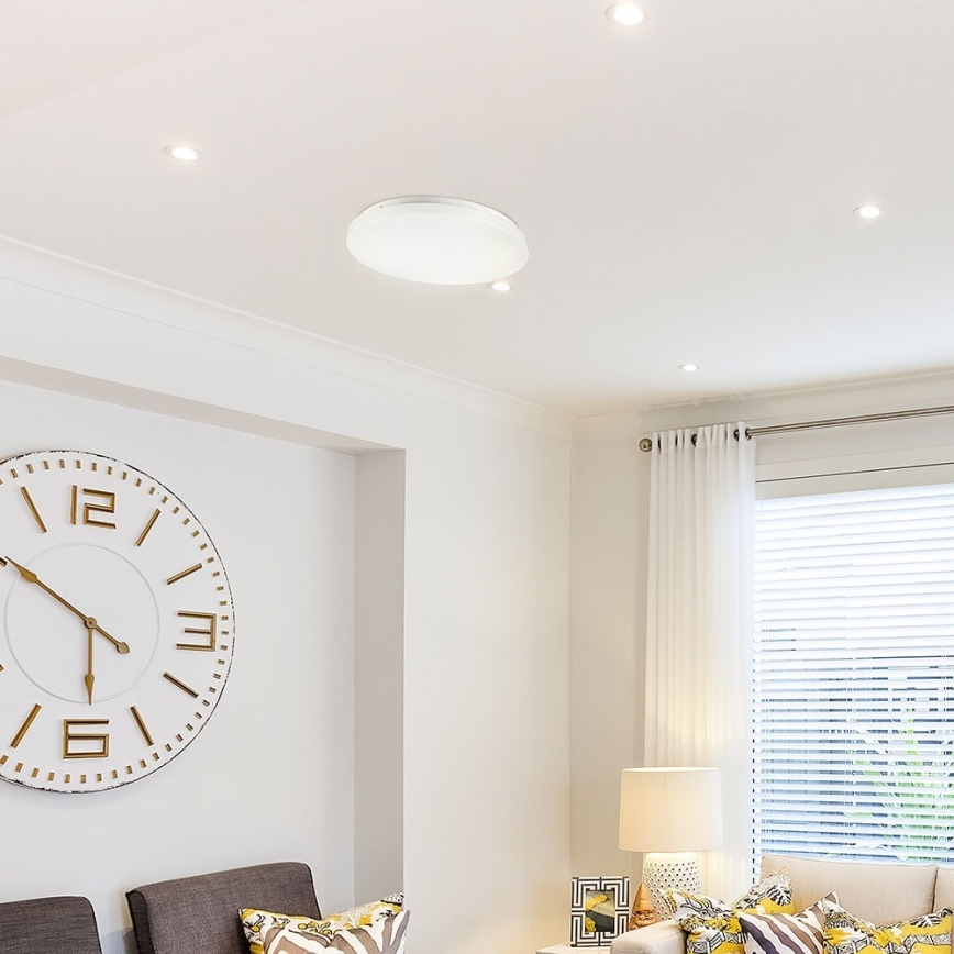 Plafonnier LED/36W/230V d. 48 cm 3000/4000/6400K couleur laiteuse