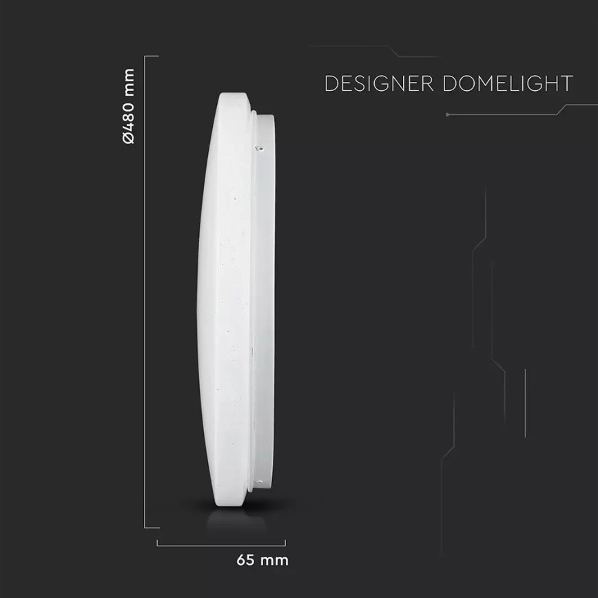 Plafonnier LED/36W/230V d. 48 cm 3000/4000/6400K couleur laiteuse