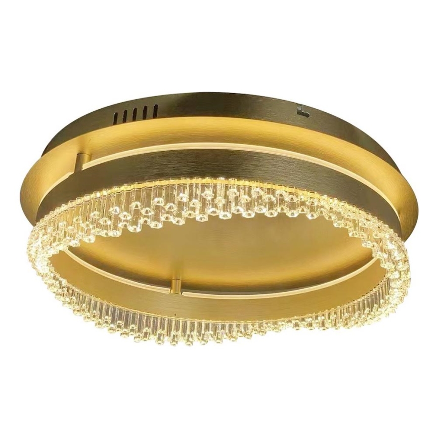 Plafonnier LED / 36W / 230V Ø 43 cm doré