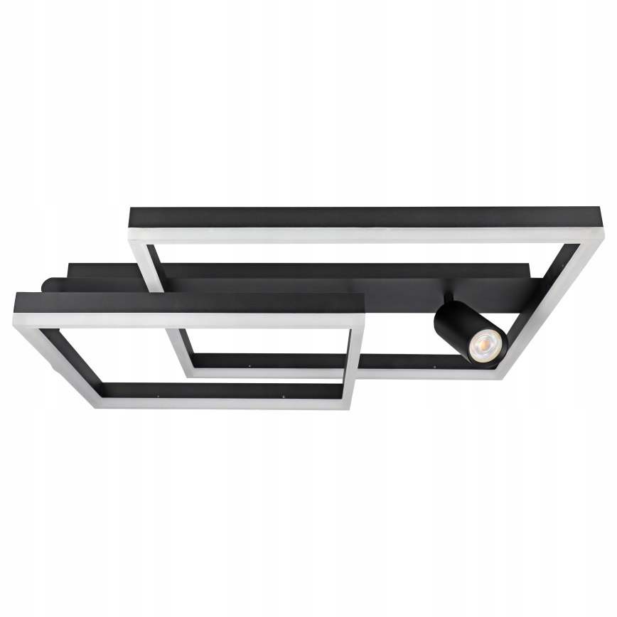 Plafonnier LED/38W/230V + 1xGU10/30W noir