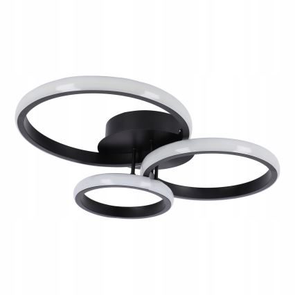 Plafonnier LED/38W/230V noir