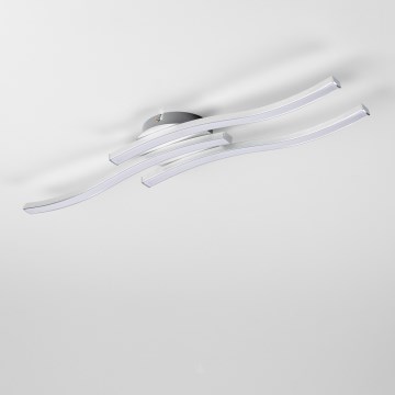 Plafonnier LED 3xLED/6W/230V 3000K argenté