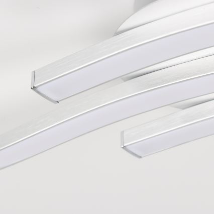 Plafonnier LED 3xLED/6W/230V 3000K argenté