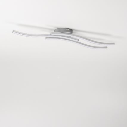 Plafonnier LED 3xLED/6W/230V 3000K argenté