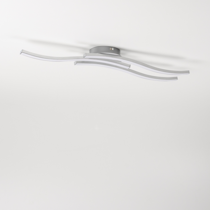 Plafonnier LED 3xLED/6W/230V 3000K argenté