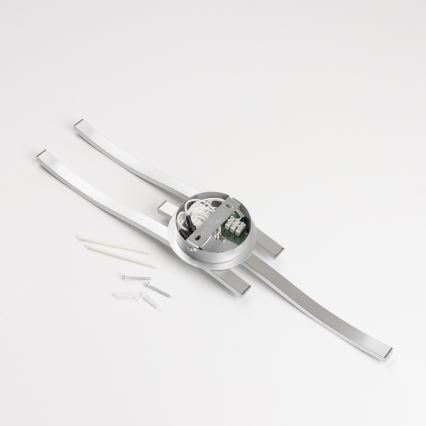 Plafonnier LED 3xLED/6W/230V 3000K argenté