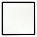 Plafonnier LED 40W/230V 3000/4000/6500K 50x50 cm noir