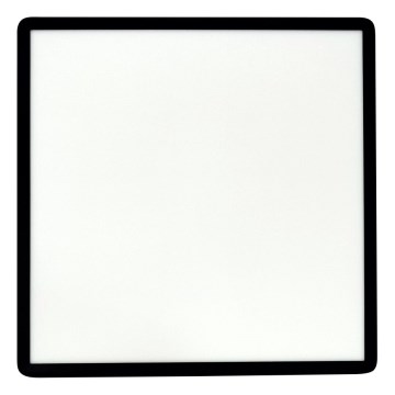 Plafonnier LED 40W/230V 3000/4000/6500K 50x50 cm noir