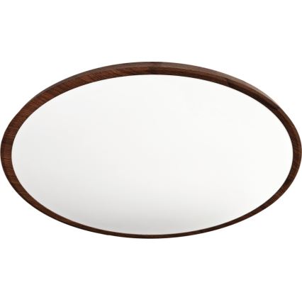 Plafonnier LED/40W/230V 3000/4000/6500K Ø 50 cm marron