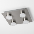 Plafonnier LED 4xLED/4W/230V chrome mat
