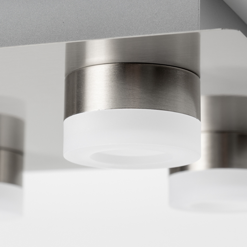 Plafonnier LED 4xLED/4W/230V chrome mat