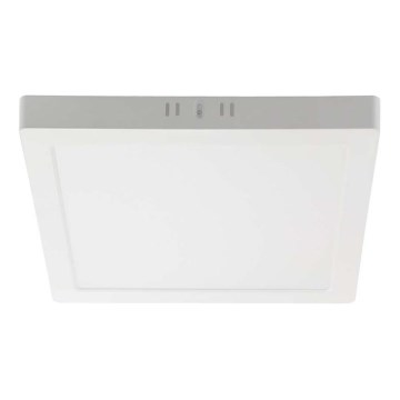 Plafonnier LED/6W/230V 3000K 12x12 cm blanc