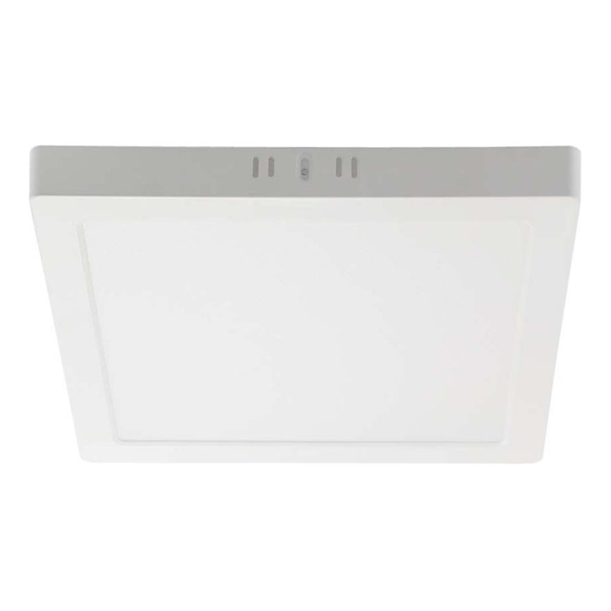 Plafonnier LED/6W/230V 3000K 12x12 cm blanc