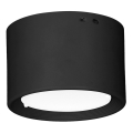 Plafonnier LED/6W/230V noir d. 8 cm