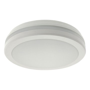 Plafonnier LED à détecteur de mouvement — 20 W, 230 V, 3000/4000/6500 K, Ø 230 cm, IP54, gris