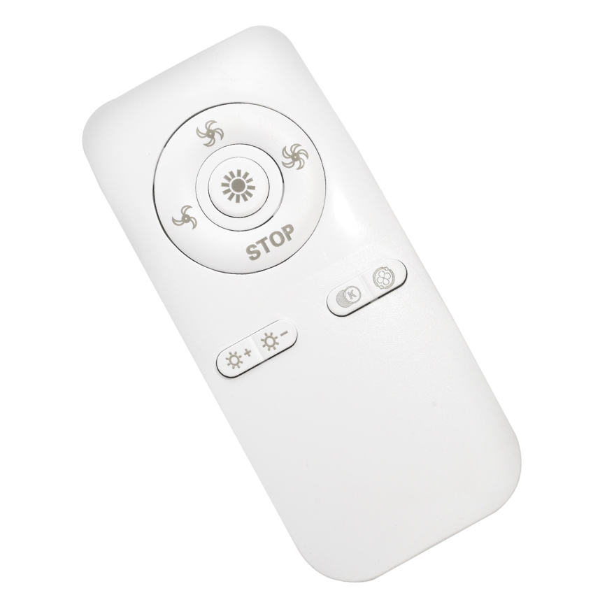 Plafonnier LED à intensité variable avec ventilateur ZONDA LED/65W/230V 3000-6500K noir + télécommande