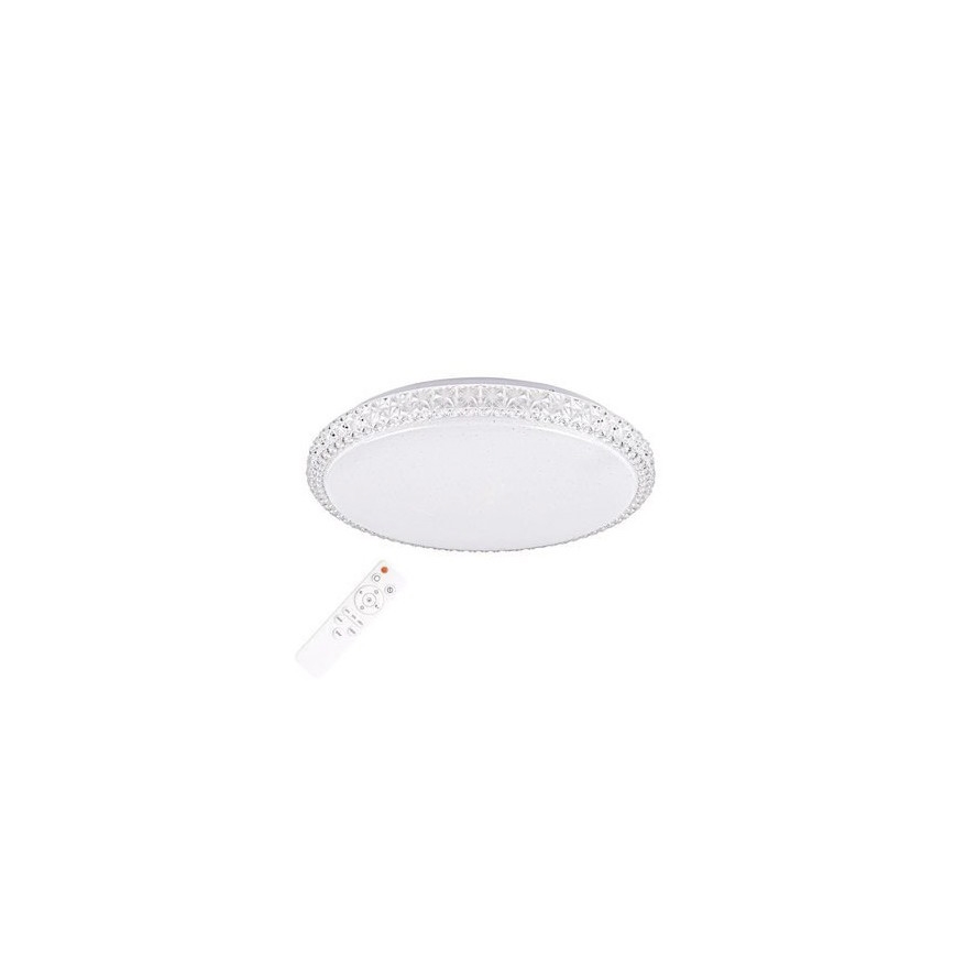 Plafonnier LED à intensité variable CRUZ 1xLED/40W/230V 2000lm + télécommande