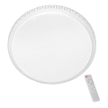 Plafonnier LED à intensité variable CRUZ avec télécommande 1xLED/66W/230V 3300lm